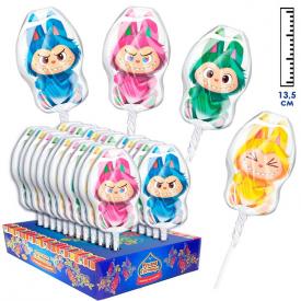 Карамель леденцовая Лабушарики со вкусом клубники,тутти-фрутти (Беларусь) 20г